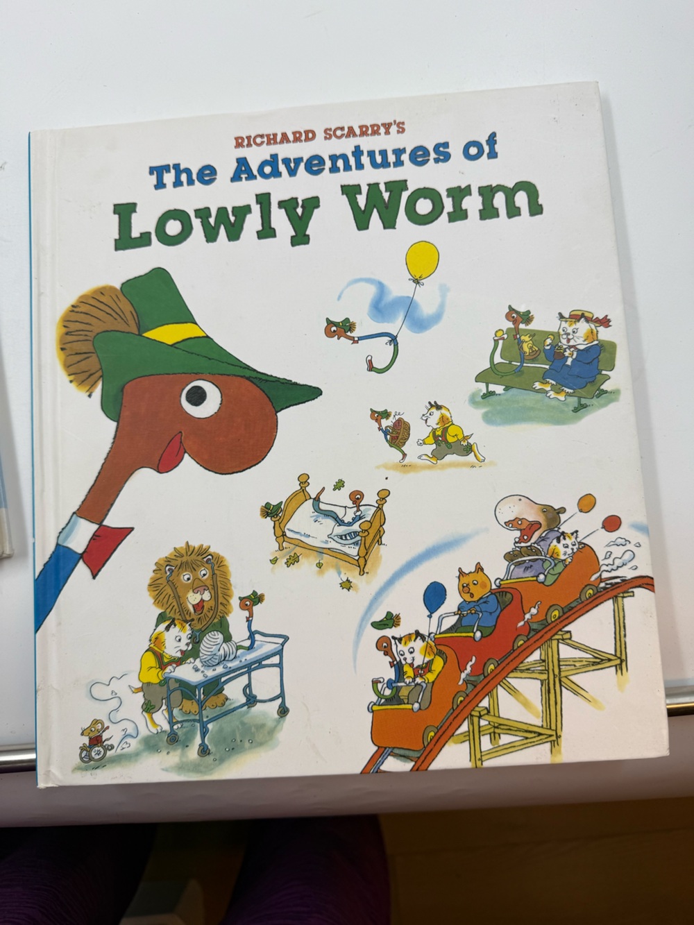 Richard scarrys the adventures of lowly worm book